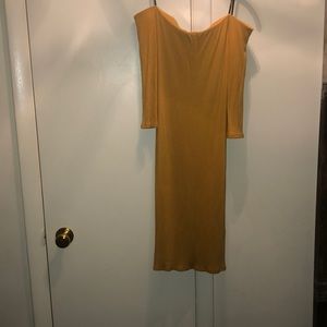 Off the shoulder dress